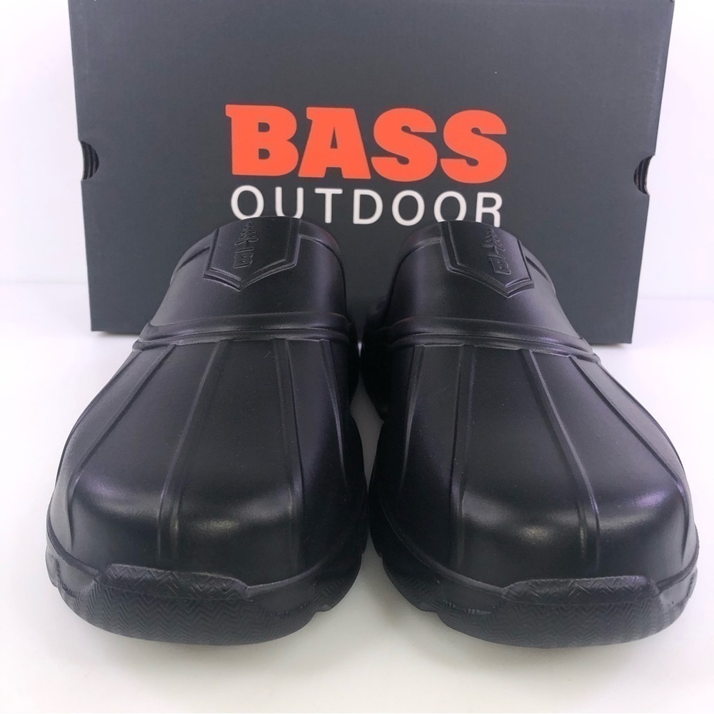 G.H Bass & Co. Outdoor Field Slide Slip Camping Black Men's Shoes - Picture 6 of 8